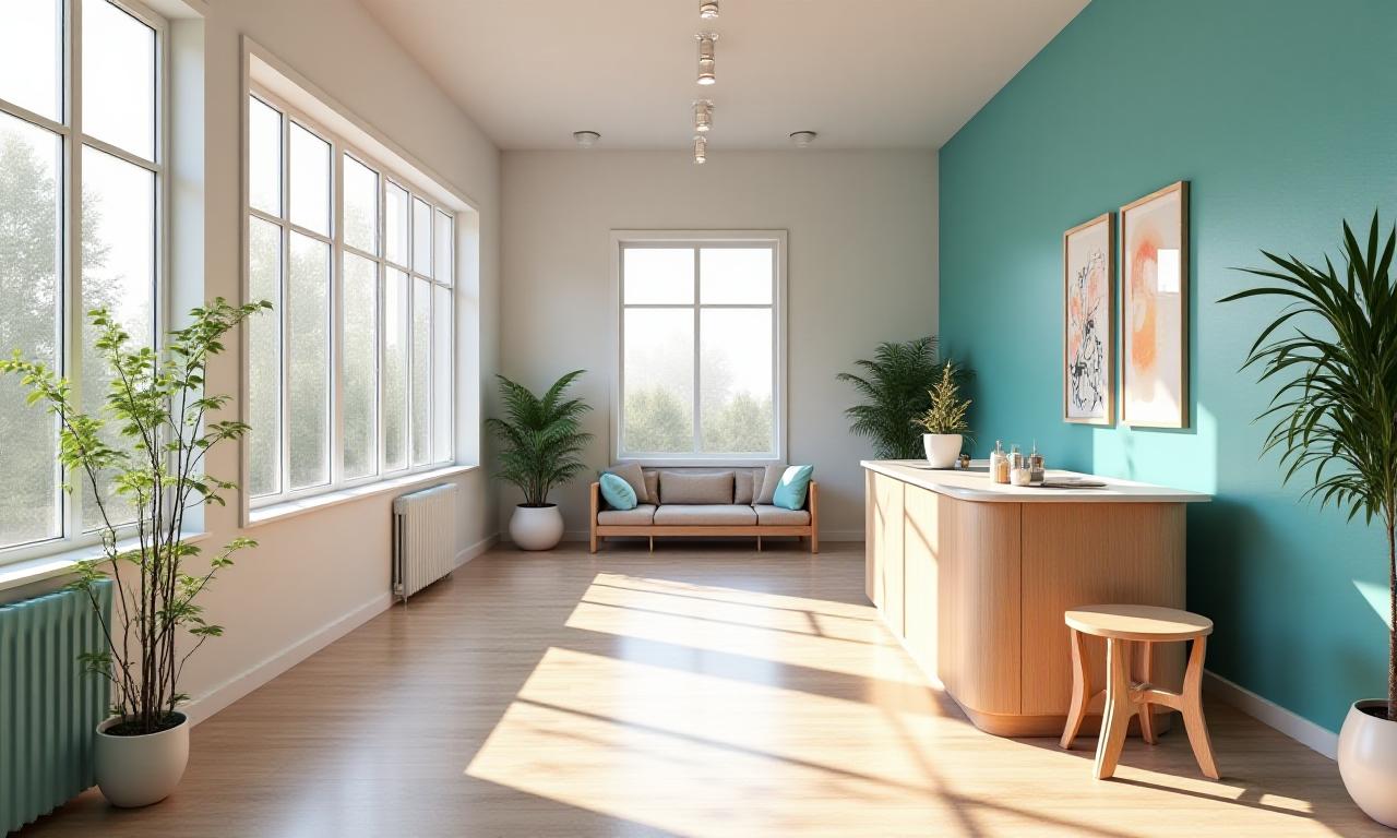 Artistic grooming studio entrance